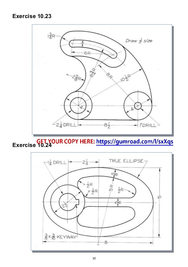 Autocad Exercises For Beginners Pdf